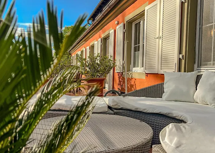 ホテル Insel-hof Hotel-garni ライヒェナウ